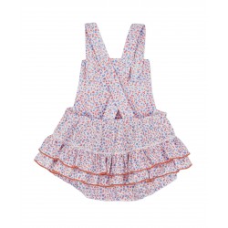 Set peto + body con estampado floral