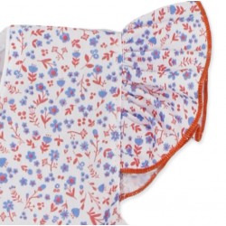 Vestido estampado floral con braguita