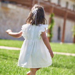 Vestido ceremonia plumetti niña