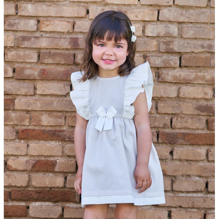 Vestido mil rayas camel (5260) Vestido mil rayas camel (5260)