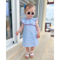 Vestido estampado marinero verano niña