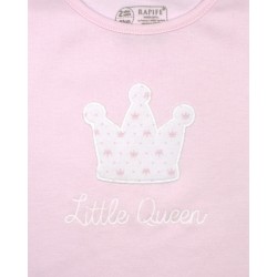 Pijama niña bordado "Little Queen"