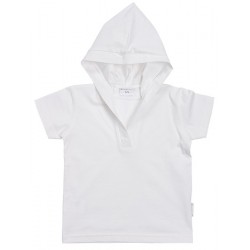 Unisex short sleeve hooded t-shirt.