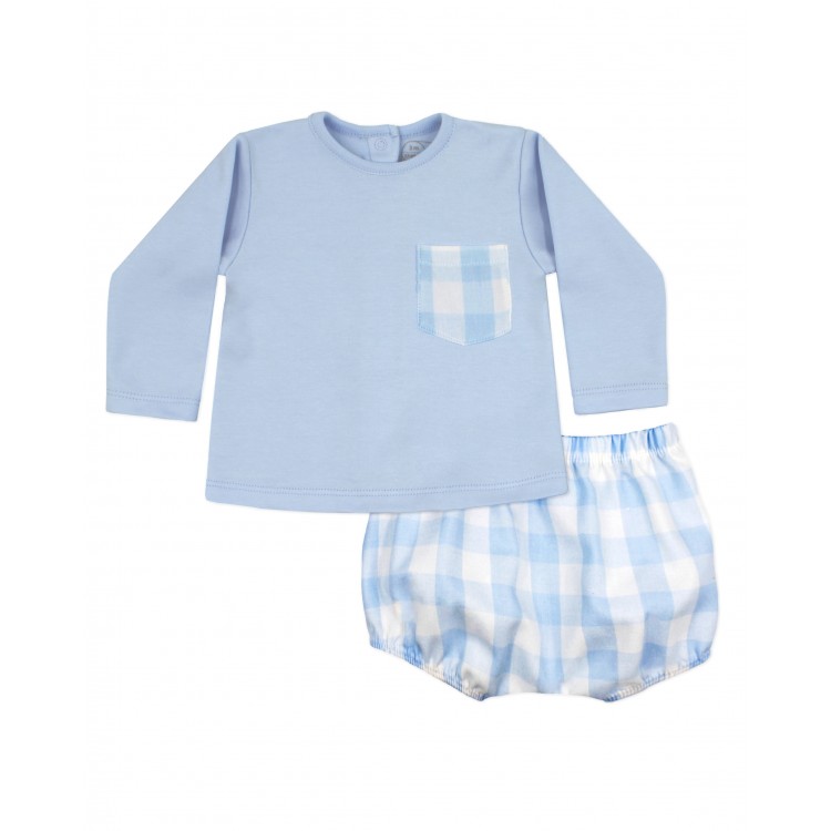 Conjunto camiseta y bombacho de bebé Eneldo (4814W22) Conjunto camiseta y bombacho de bebé Eneldo (4814W22)