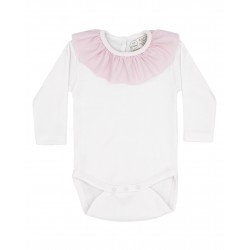 Body cuello mini espiga rosa