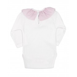 Body cuello mini espiga rosa