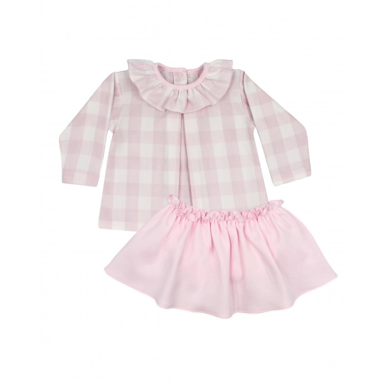 Conjunto blusa y falda de bebé Eneldo (4819W22) Conjunto blusa y falda de bebé Eneldo (4819W22)