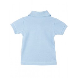 Baby short sleeve polo shirt.