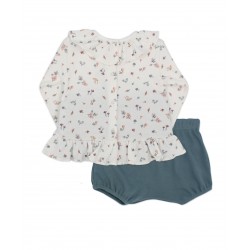 Conjunto dos piezas bebé estampado bosque