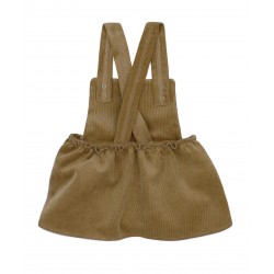 Peto falda micro pana camel