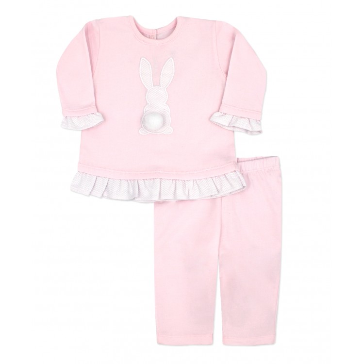 Chandal rosa bebé pompón Chandal rosa bebé pompón