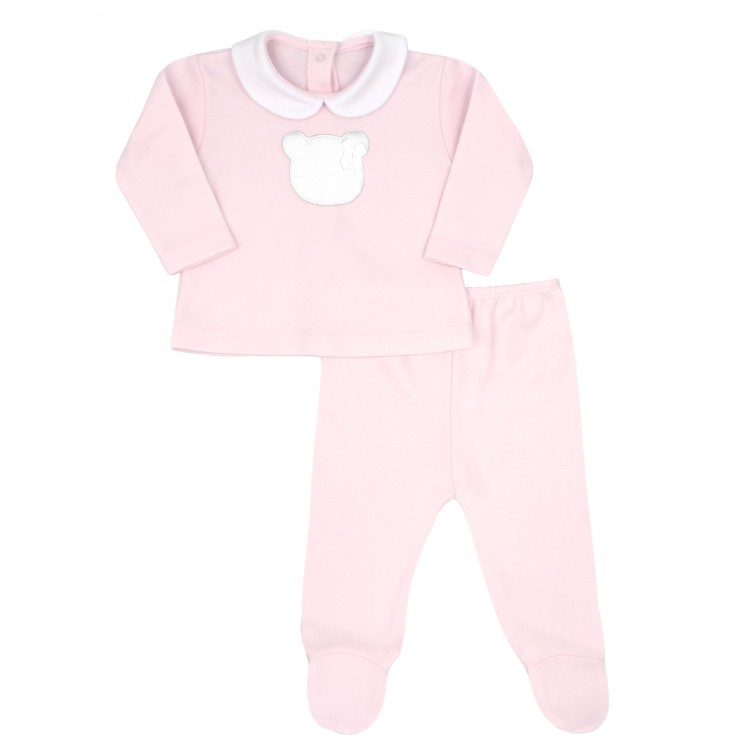 Pijama con pie osito ni a