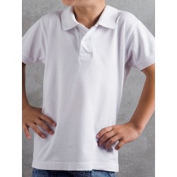 Polo escolar niño algodón