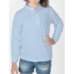 Long sleeve polo shirt