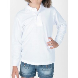 Long sleeve polo shirt