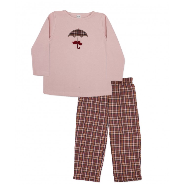 Pijama niña rosa maquillaje