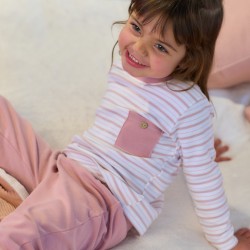 Pijama infantil rayas