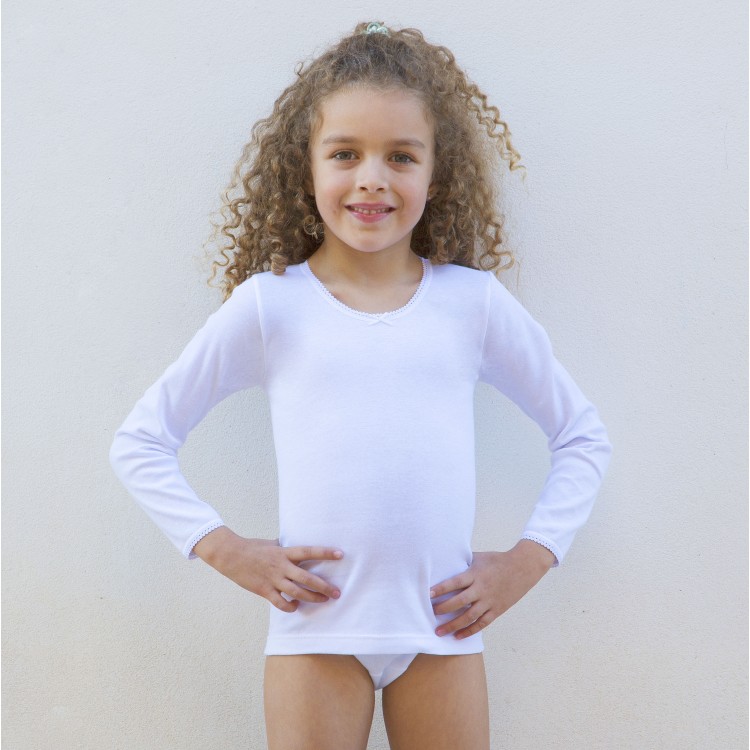 Girl´s thermal long sleeve t-shirt Girl´s thermal long sleeve t-shirt