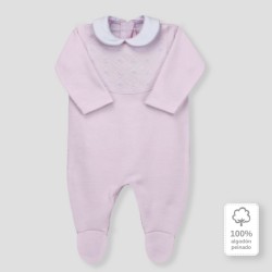 Pijama de bebé algodón bordado