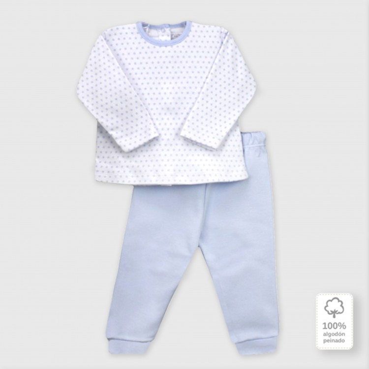 Conjunto dos piezas sin pie bebé Conjunto dos piezas sin pie bebé