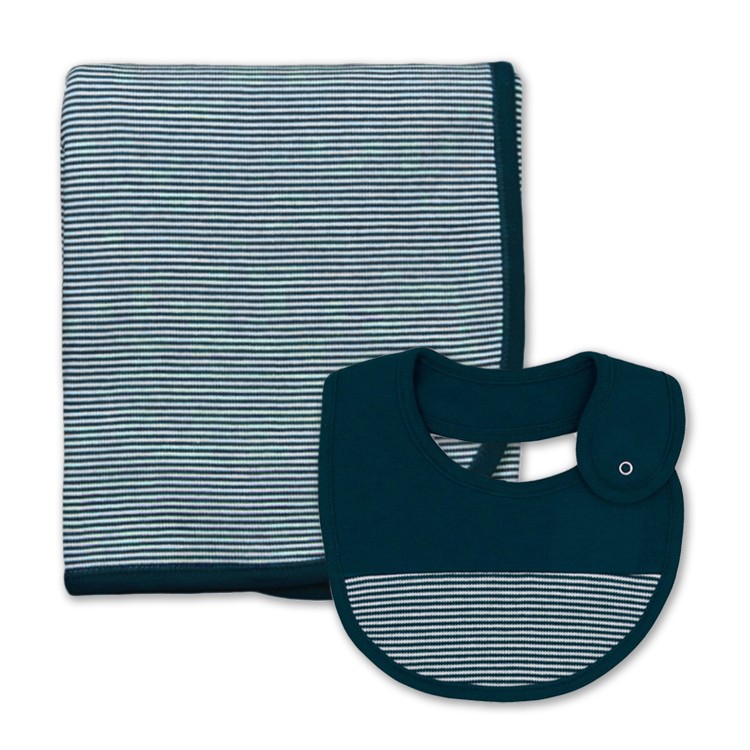 Set babero + manta recién nacido Set babero + manta recién nacido