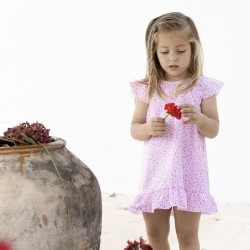 Vestido niña flores de verano