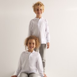 Polos unisex algodón poliester niños