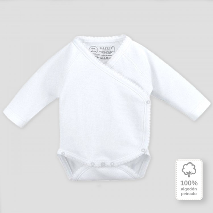 Long sleeve crossed one-piece. Long sleeve crossed one-piece.