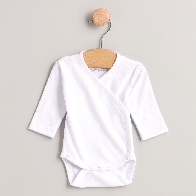 Long sleeve crossed one-piece. Long sleeve crossed one-piece.