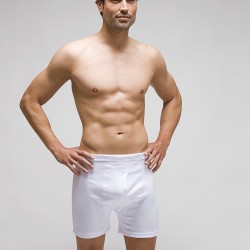 Short underpants drop needele interlock 100% combed cotton