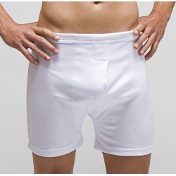 Short underpants drop needele interlock 100% combed cotton