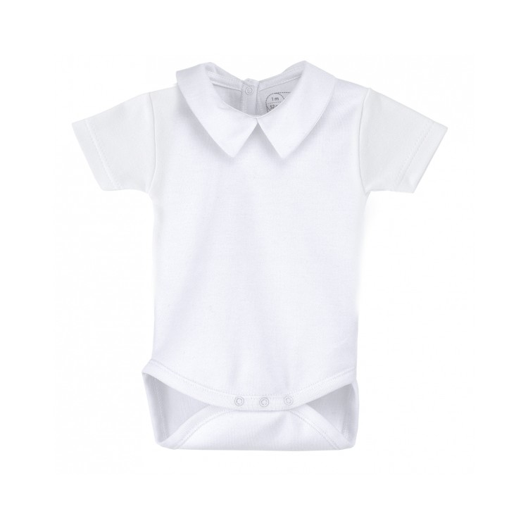 Body manga corta bebé cuello polo Body manga corta bebé cuello polo