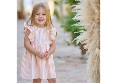 Vestido de ceremonia naranja