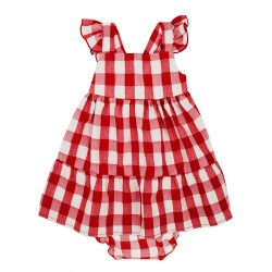 Vestido de tirantes verano vichy