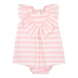 Vestido rosa verano bebe