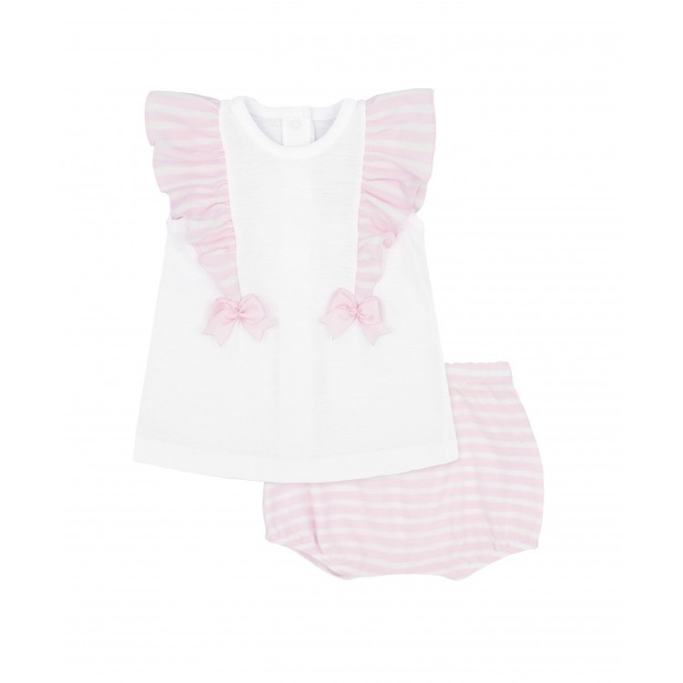 Conjunto 2 piezas niña volantes Conjunto 2 piezas niña volantes