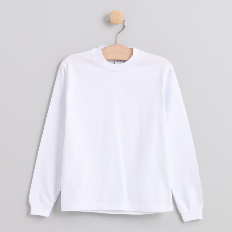 Camiseta manga larga 100% algodón Camiseta manga larga 100% algodón