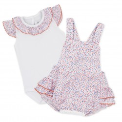 Conjunto peto y body niña