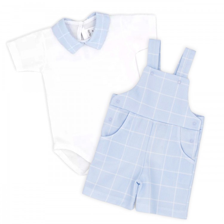 Conjunto para bebé mono + body algodón Conjunto para bebé mono + body algodón