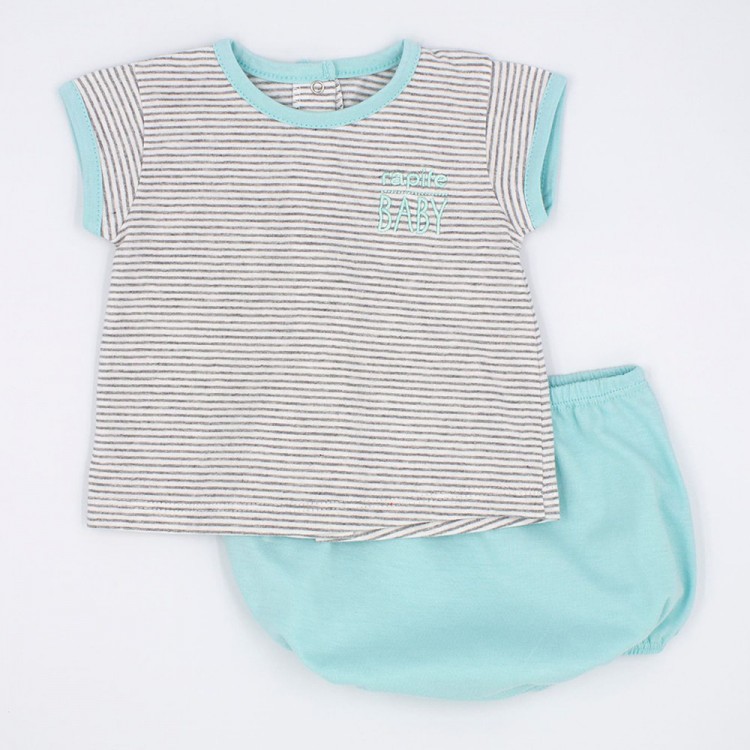 Set de bebé verano algodón Set de bebé verano algodón