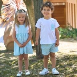 Vestido vichy con braguita