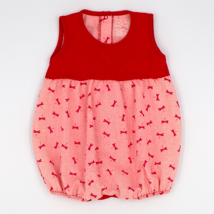 Pelele algodón sin mangas unisex