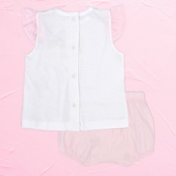 Conjunto camiseta y bombacho de punto Cala (4313S23)