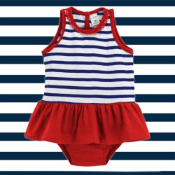 Vestido de bebé playero
