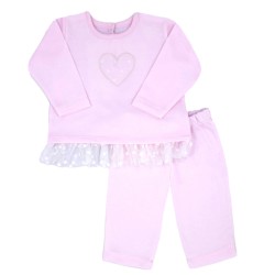 Chandal rosa de invierno niña