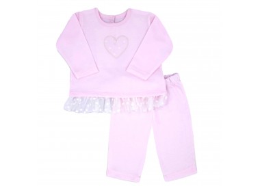 Chandal rosa de invierno niña