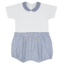 Conjunto de bebé ceremonia azul