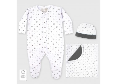 Set pijama y manta bebe