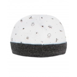 Set 3 piezas pijama , gorro y arrullo algodón