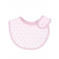 Set 4 piezas bebé rosa estampado coronas